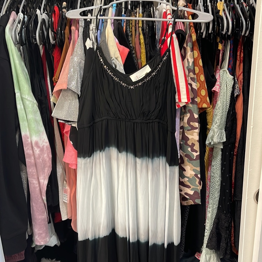 Tie dye Anthropologie Dress. Never worn. Size xs